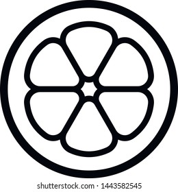 Orange icon. Grapefruit icon. Fruit symbol. Icons. Fruits. Symbols. Oranges. Sign.