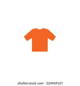 An Orange Icon Isolated on a White Background - Tshirt