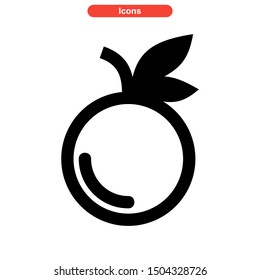orange icon isolated sign symbol vector illustration - high quality black style vector icons
