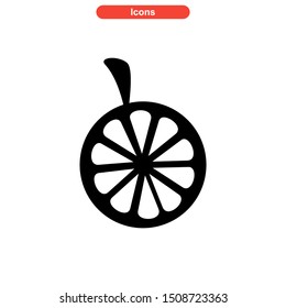 orange icon isolated sign symbol vector illustration - high quality black style vector icons
