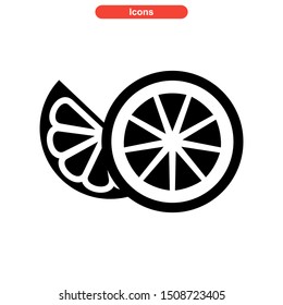 orange icon isolated sign symbol vector illustration - high quality black style vector icons
