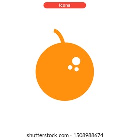 orange icon isolated sign symbol vector illustration - High quality colored vector icons
