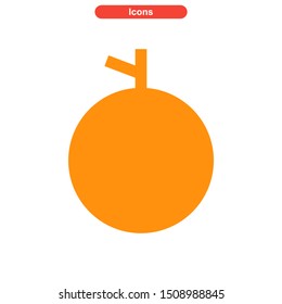 orange icon isolated sign symbol vector illustration - High quality colored vector icons
