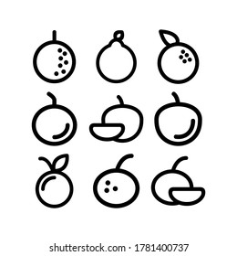 icono naranja o logotipo símbolo de signo aislado ilustración vectorial - Colección de iconos vectoriales de estilo negro de alta calidad
