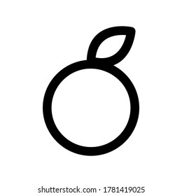 orange icon or logo isolated sign symbol vector illustration - high quality black style vector icons
