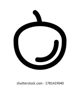 orangefarbenes Symbol oder Logo einzeln auf Zeichensymbolen, Vektorgrafik - hochwertige Vektorgrafiken in schwarzem Stil
