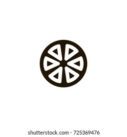orange icon. sign design