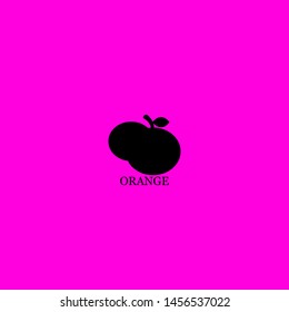 orange icon sign signifier vector