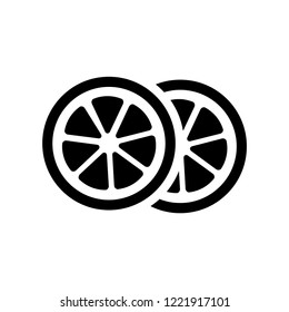 Orange icon. Trendy Orange logo concept on white background from Fruits and vegetables collection. Suitable for use on web apps, mobile apps and print media.