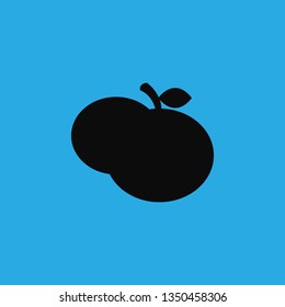 orange icon vector