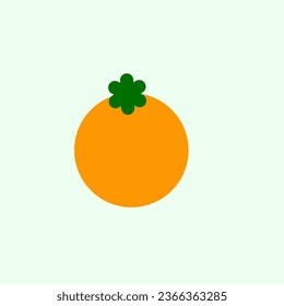 Recorte de diseño vectorial de icono naranja 