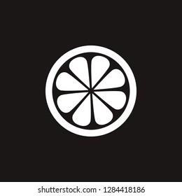 orange icon. orange vector design. sign design