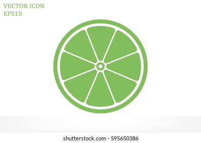 Orange icon vector illustration 