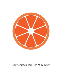 orange icon vector illustration logo design