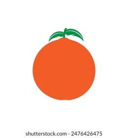 diseño de logotipo de Ilustración vectorial de icono naranja