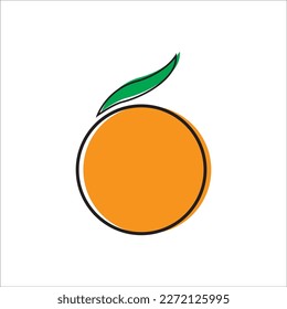 ORANGE ICON VEKTORGRAFIK-SYMBOL-DESIGN