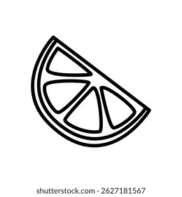 orange icon vector, line style icon