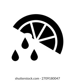 Ilustración de diseño de símbolo de Vector de icono naranja