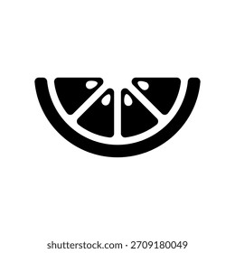 Ilustración de diseño de símbolo de Vector de icono naranja