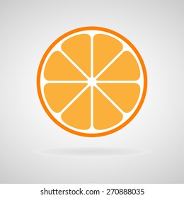 orange icons set great for any use. Vector EPS10.