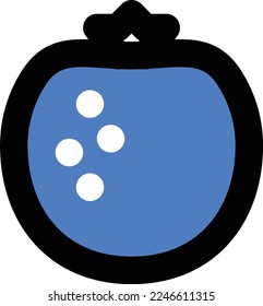 orange illustration with flat style