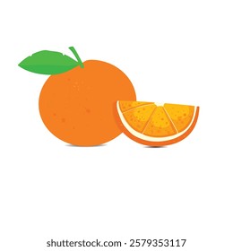 orange illustration on white background