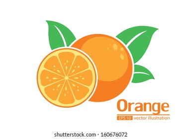 orange illustrator vector