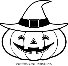 orange jack this is a editable eps file vector silhouette illustration 