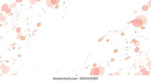 Fondo de otoño de patrón japonés naranja