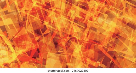 Fondo de otoño de patrón japonés naranja