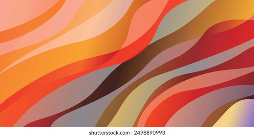 Orange Japanese Pattern Autumn Background