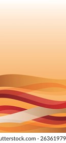 Orange Japanese Pattern Autumn Background