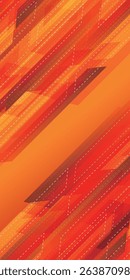 Orange Japanese Pattern Autumn Background