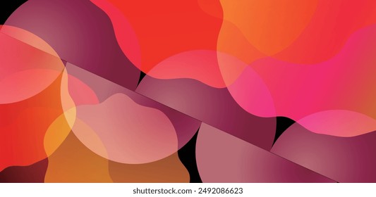 Fondo De Geometría De Patrón Japonés Naranja