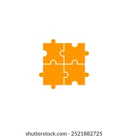 Orange jigsaw pattern. jigsaw line pattern. jigsaw seamless pattern. Decorative elements, clothing, paper wrapping, bathroom tiles, wall tiles, backdrop, background.