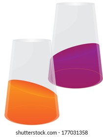 Orange Juice and Blackcurrant Juice