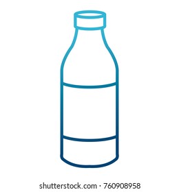 Orange juice in bottle