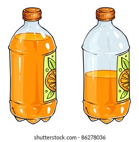 Orange Juice Bottle