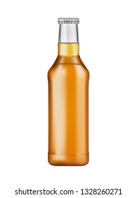 Orange juice bottle mockup - High Resolution Vector