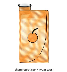 orange juice box icon