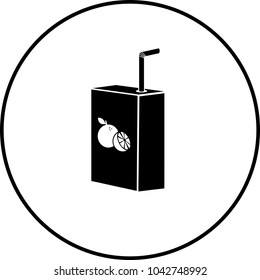 orange juice box symbol