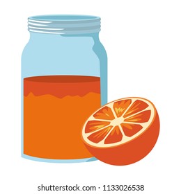 Orange juice cup