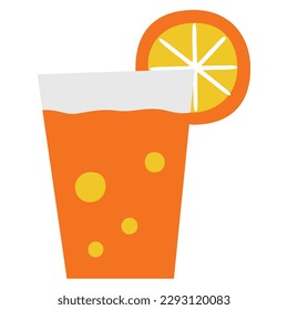 Elemento de diseño de jugo de naranja para sitio web, aplicación, impresión, documento, diseño de afiches, etc.