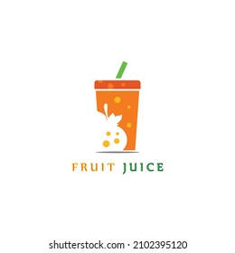 Orange Juice Drink Logo inspiration design