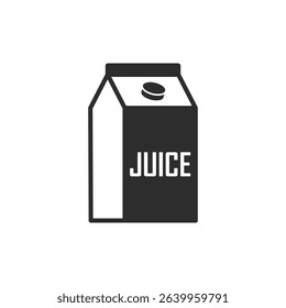 Orange juice icon in flat style. Juicy drink vector illustration on isolated background. Healthy juice sign business concept.