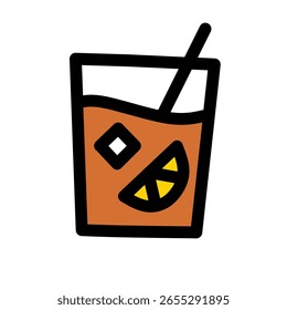 Orangensaft, Vektorgrafik 
