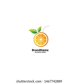 Orange Juice Logo Design Inspiration