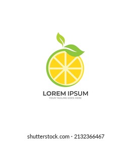 Orange Juice logo design Template.