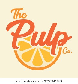 orange juice logo, Fruit juice logo design. fresh drink logo - vector, juice logo