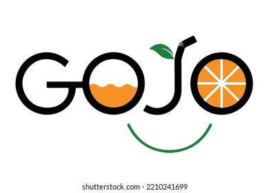 orange juice logo, Fruit juice logo design. fresh drink logo - vector, juice logo